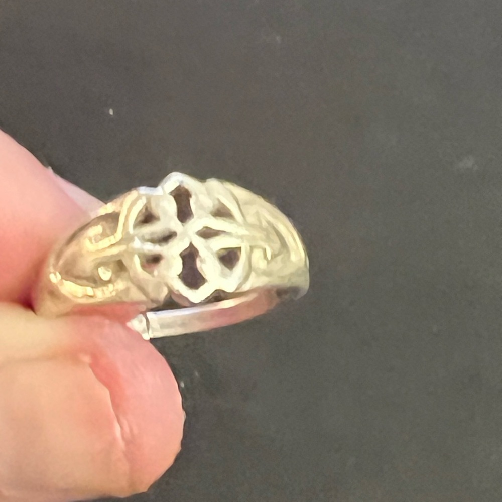 James Avery silver ring size 7